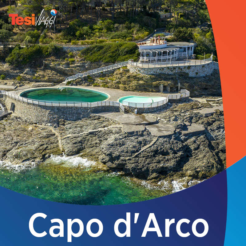 Le piscine di Capo d'Arco all'isola d'Elba
