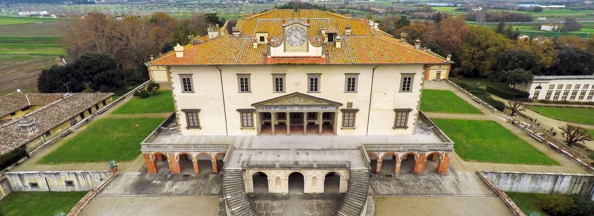 Villa Poggio a Caiano sito unesco Toscana